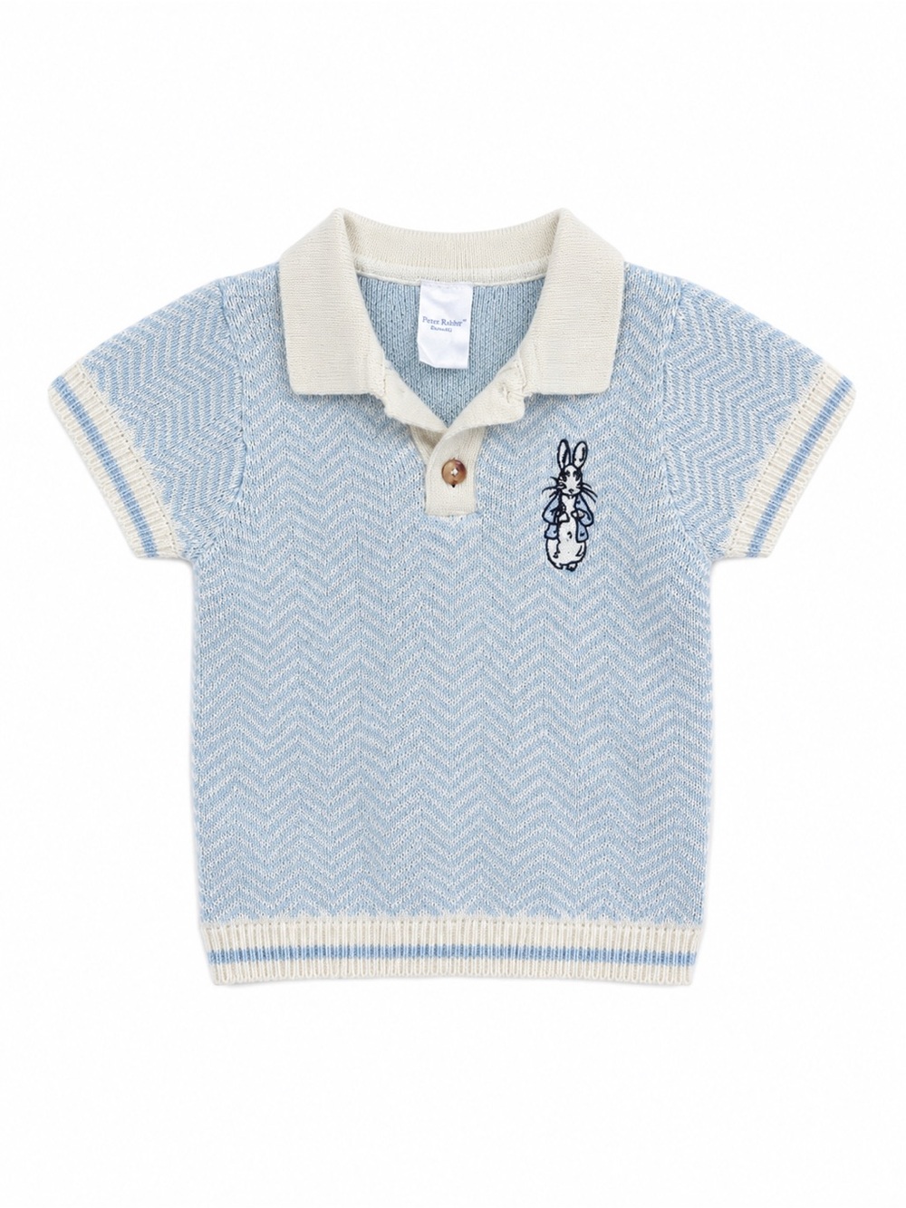 Peter Rabbit Sweater Baby Toddler 24M Short Sleeve Knit Polo Preppy Fairytale